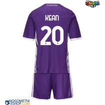 Otroški Nogometni dresi Fiorentina Moise Kean #20 Domači 2025-26 Kratek Rokav (+ Kratke hlače)
